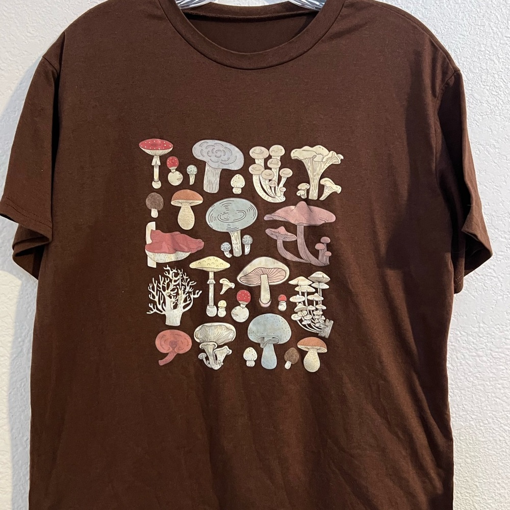 mushroom t shirt